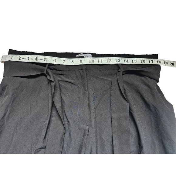 Calvin Klein Wide Leg Polyester Blend Black Cargo Pants Size L - Picture 5 of 8